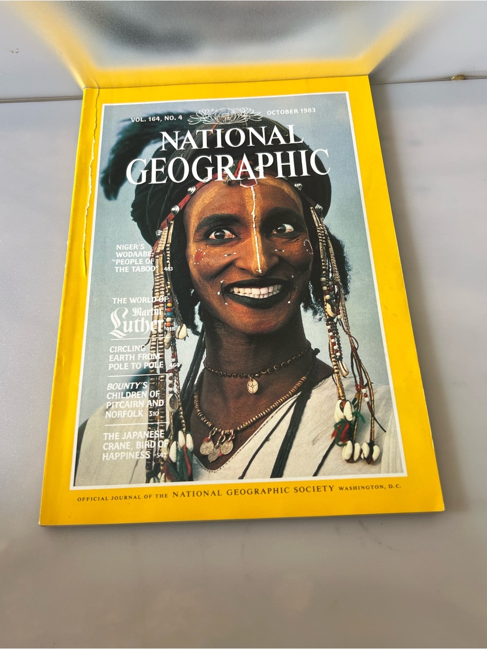 October 1983 issue of the National Geographic magazine